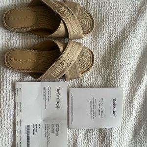 Christian Dior espadrilles